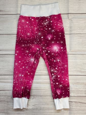 Pumphose Mitwachshose Sterne Gr. 98/104 Neu