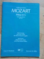 Mozart: Missa in C - Krönungs-Messr  (KV 317)  Klavierauszug