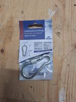 Meister Karabinerhaken mit Sicherung 7mm 1 Stück neu