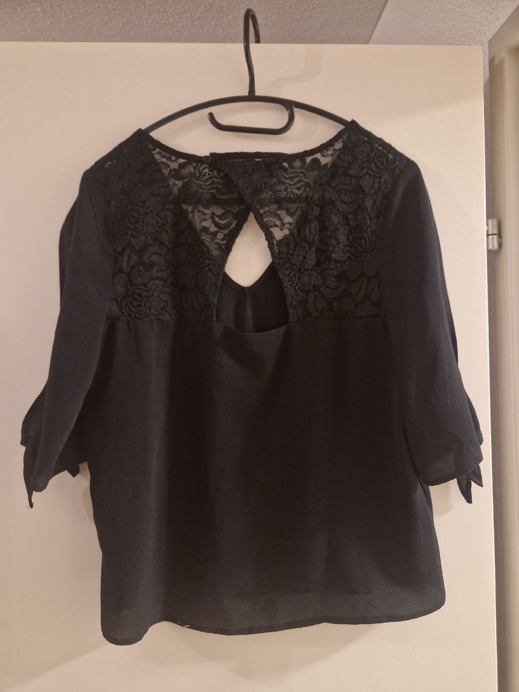 Tally Weijl Camicette: Schwarze Tally Weijl Bluse mit Spitze, Grösse L – Nuovo (secondo la descrizione) da Ebikon venduto da kov_9vqb 2