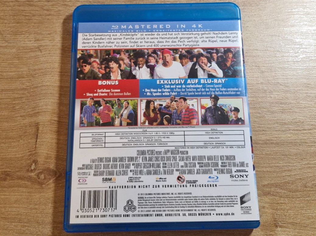 Tutti i DVDs: Kindsköpfe 2 (2013) Bluray – Usato da Pfungen venduto da Whitie 1