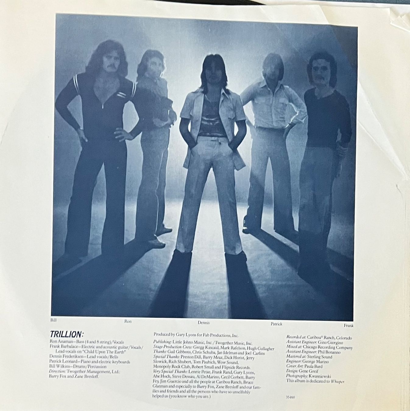 Schallplatten: TRILLION  -  ROOT WORLD TRILL – Gebraucht aus Horw von Belowzero0 2