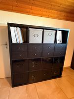 Kallax 4x4 inkl. 8 Schubladen & 10 Boxen 