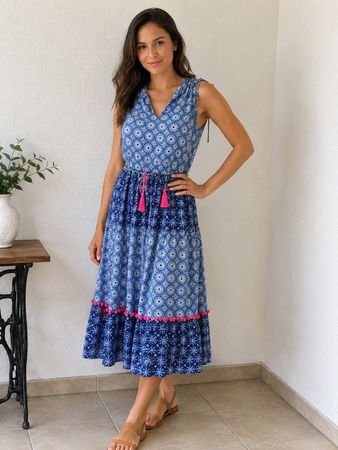 Neuware Zwillingsherz Kleid S/M 100% Viskose