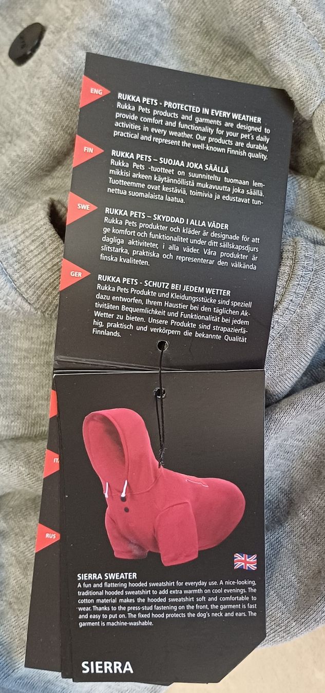 Abbigliamento: neuer rukka Hunde Jacke 55 – Nuovo e nell'imballaggio originale da Merenschwand venduto da Brockinell 3