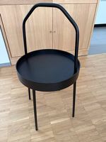 Beistelltisch, holz, schwarz