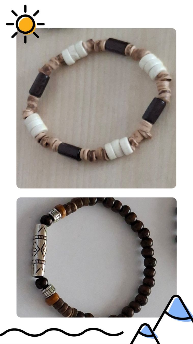 Armbänder & -reifen: 2 schöne Armbänder Neuwertig – Neu (gemäss Beschreibung) aus Reinach AG von nicki024