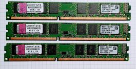 Kingston 12GB DDR3 RAM Kit (3x 4GB) 1333MHz KVR1333D3N9K3/12
