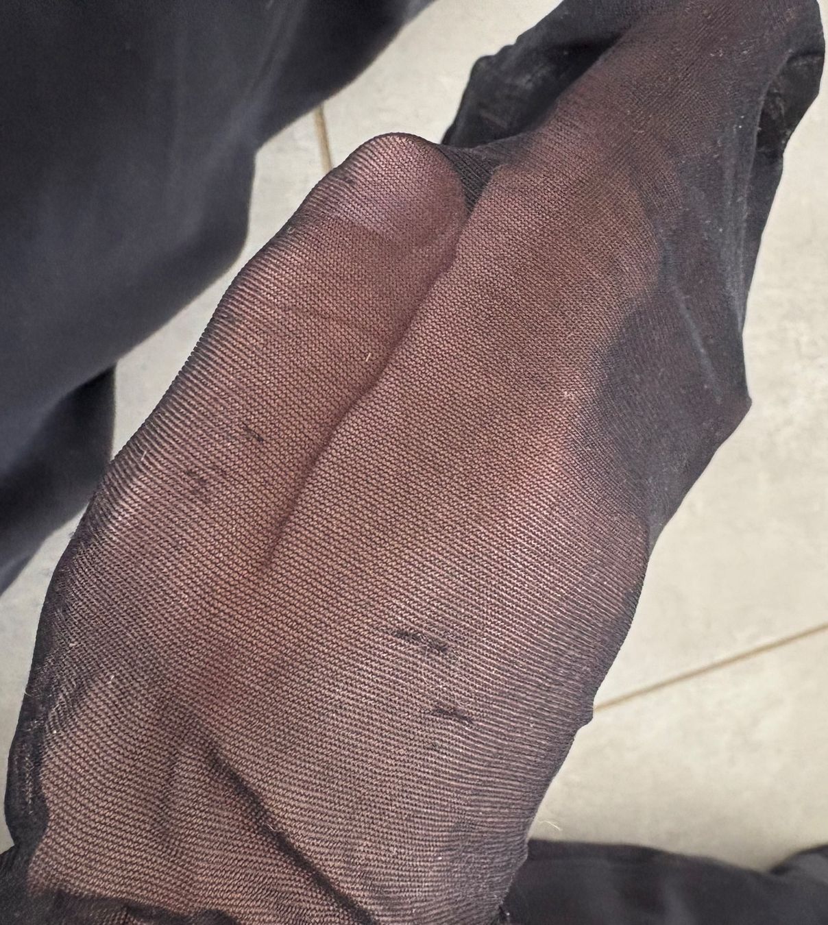 Altra biancheria intima: Halterlose Strümpfe Nylons mit Spitze/Straps Gr.S – Usato da Siblingen venduto da Vany_McDougall 3