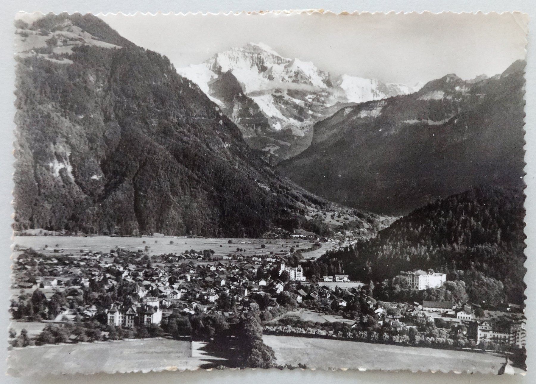 Cartoline postali: Interlaken – Usato da Fétigny venduto da Billy2miny