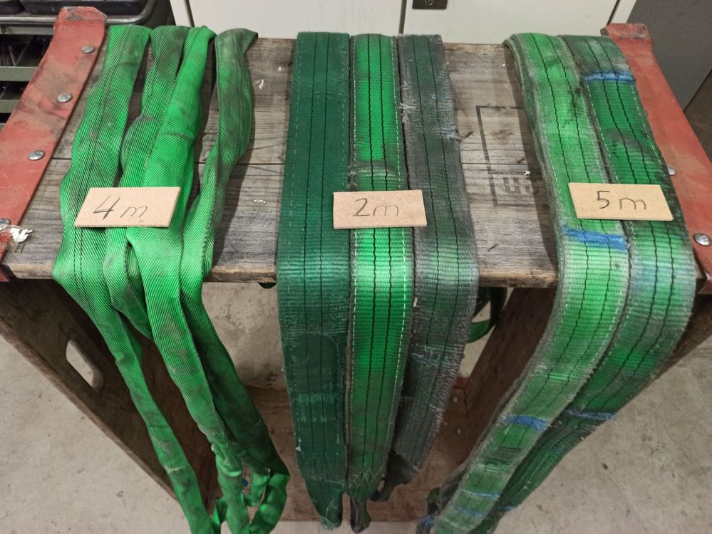 Produktbild von 4t Rundschlinge 2,5 M – Robustes Hebeband Aus Polyester Für Kran Und Co.