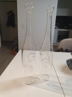 RAFFINATA COPPIA DI BOTTIGLIE E FRUTTA