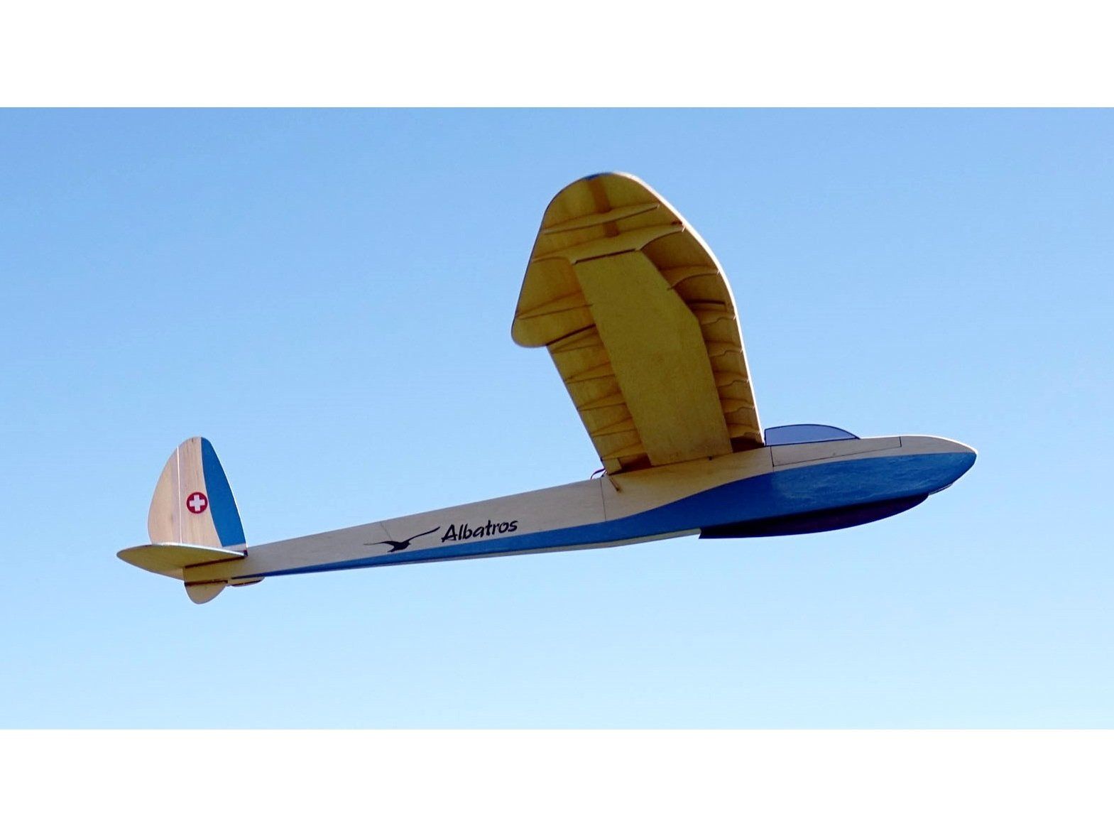 Modellismo RC: Aerobel Albatros, Spw 2000mm - KIT-Bausatz – Nuovo e nell'imballaggio originale da Entlebuch venduto da Hebu 2