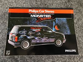 Philips Car Stereo Abziehbild / Sticker