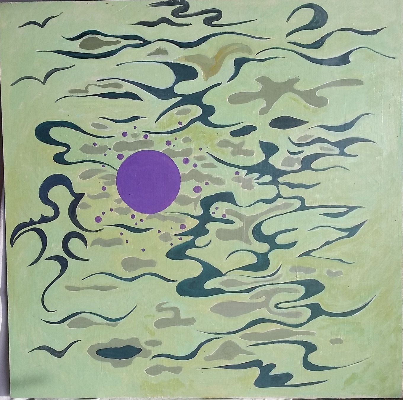 Dipinti: Gemälde Acryl; 70x70 – Usato da Herrliberg venduto da AlexandraBopp 2