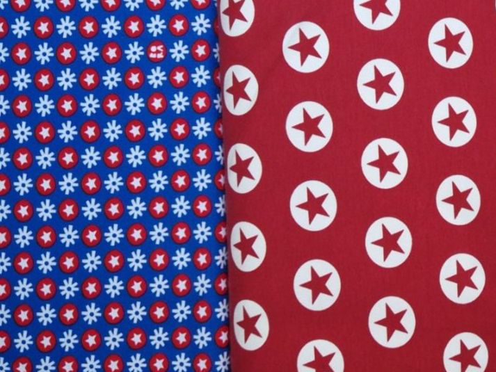 Tessuti: Jersey mit verspielten Mustern – Nuovo (secondo la descrizione) da Wald ZH venduto da SuRoKi