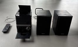 Panasonic SA-PM52 Stereoanlage mit CD, Kassette, USB und iPo