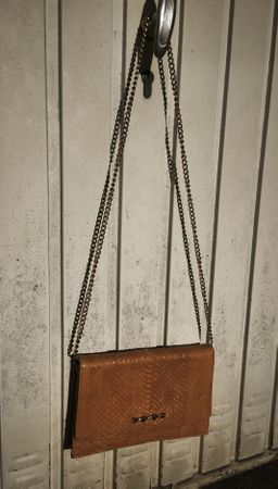 Sac en cuir de serpent Jane Shilton