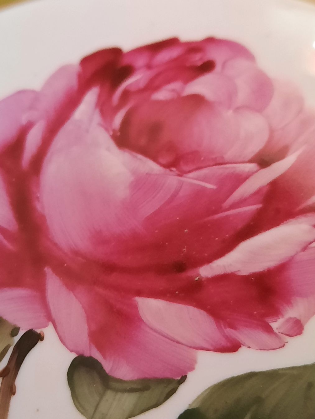 Zuckerdosen: handgemaltes Rosendöschen – Gebraucht aus Busswil BE von balu37 1
