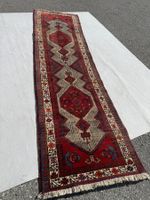 Sarab sehr alter Teppich 345x91cm handgeknüpft sauber