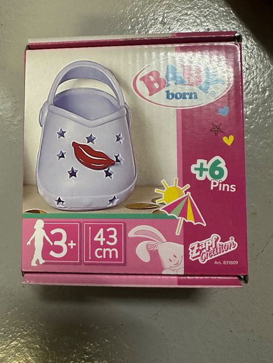 Baby born online crocs