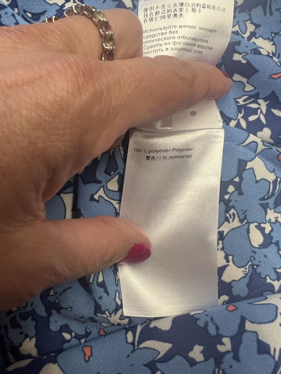 Marc Cain Camicette: Marc Cain Blusentop Blumenmuster Grösse N 5 neu – Nuovo (secondo la descrizione) da Burgdorf venduto da puppennetz 3