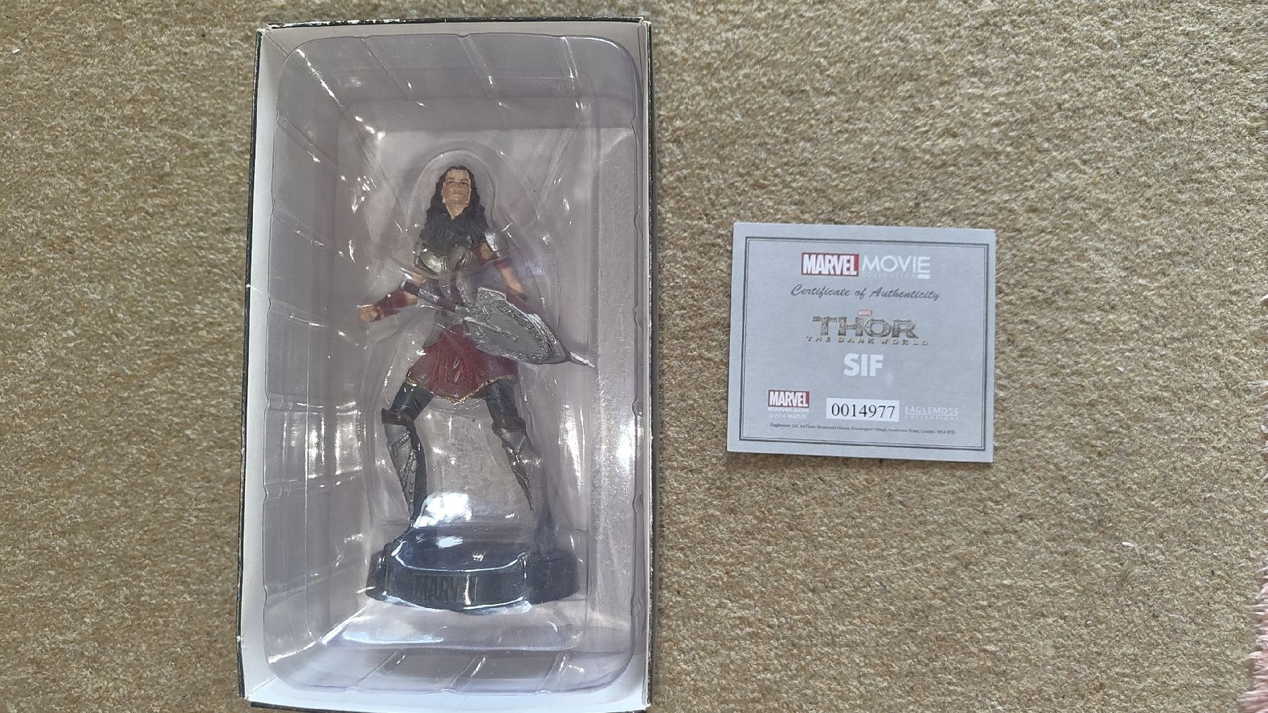 Marvel Figurines: Neu Marvel Thor SIF Figure Eaglemoss with COA  – Neuf (Voir description) à Glattbrugg par har_jgc7 2