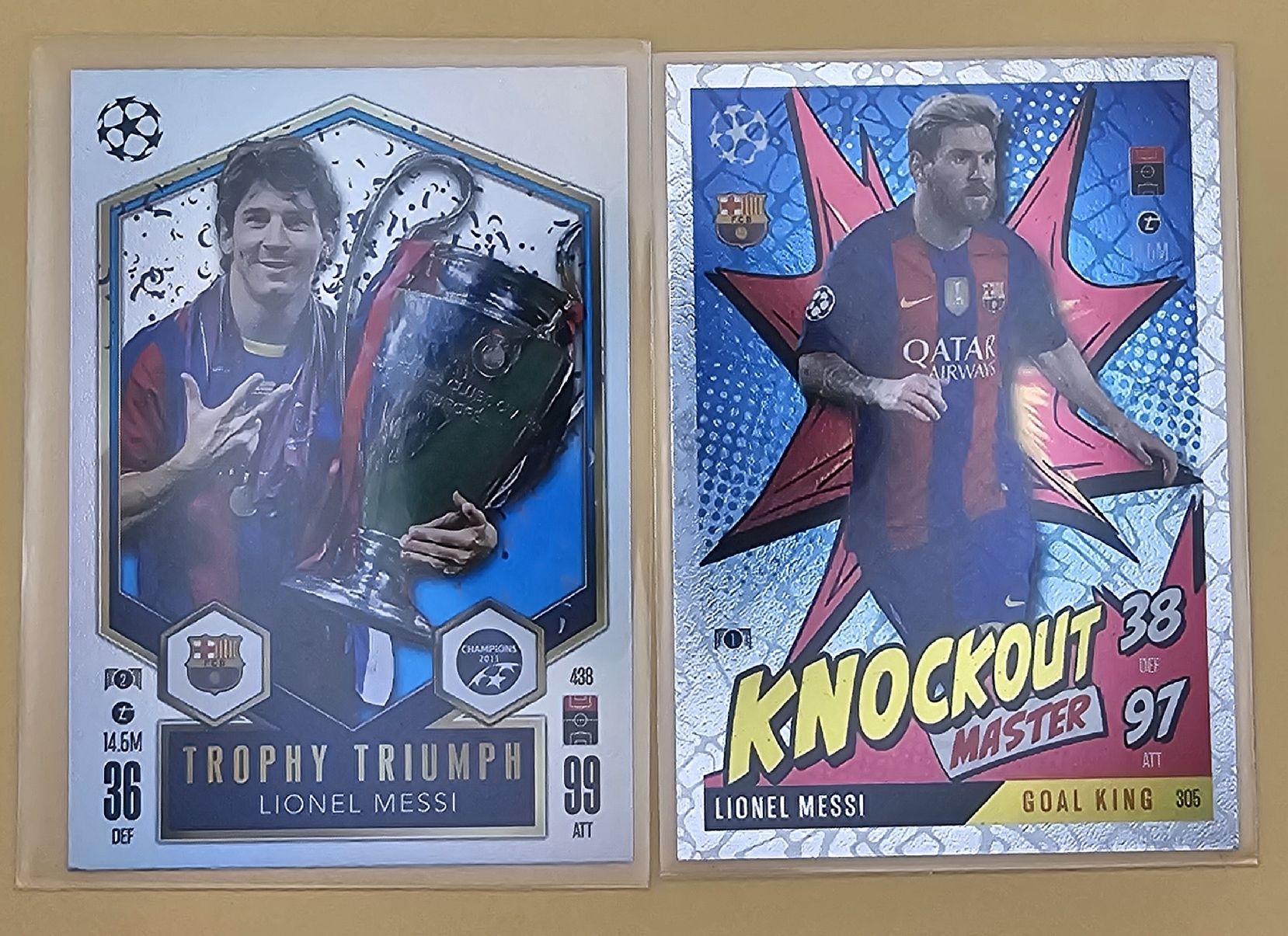 Topps Carte collezionabili: 9× Messi Original Karten ab 1.- – Nuovo (secondo la descrizione) da Moosseedorf venduto da Auktionsende 9
