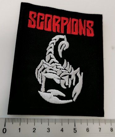 Toppe: Scorpions - Aufnäher (neu) – Nuovo e nell'imballaggio originale da Wilen b. Wollerau venduto da morethanmusic