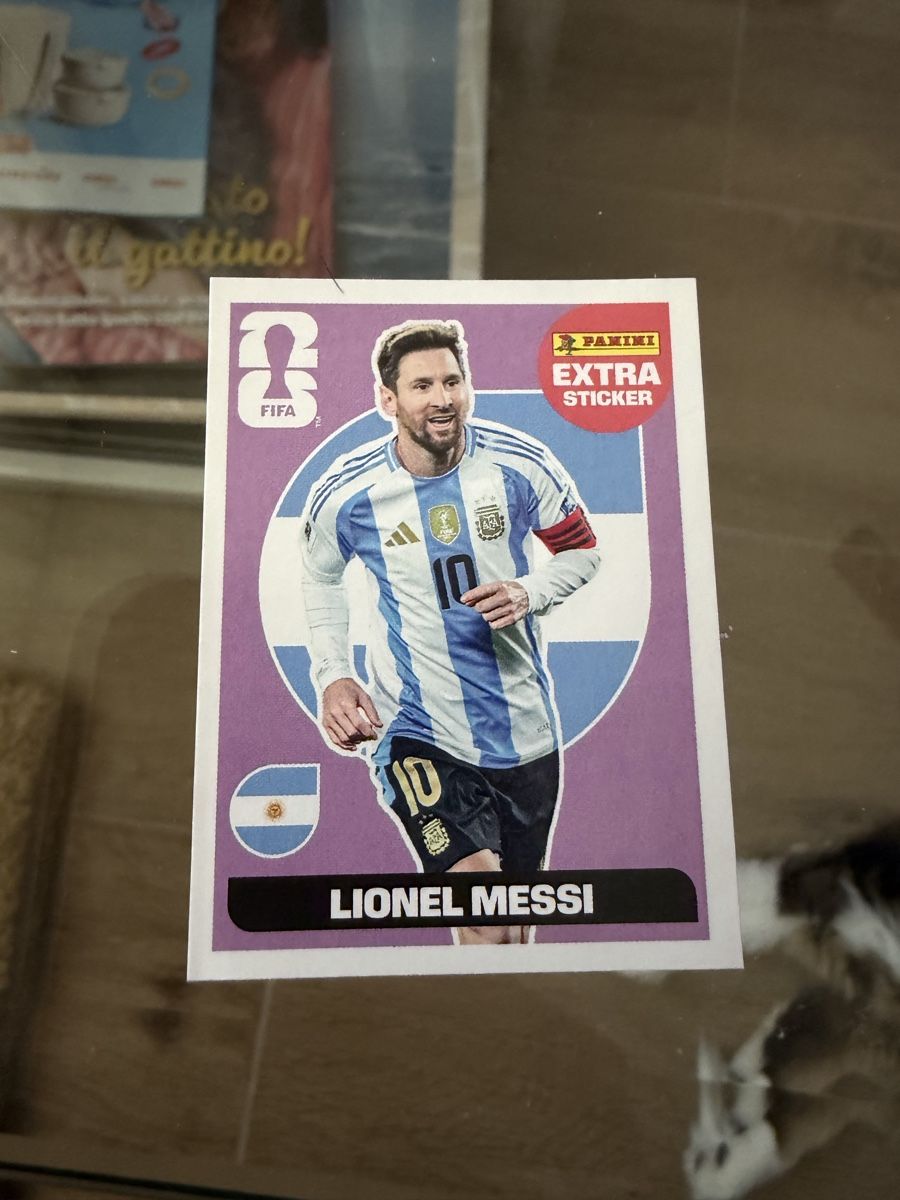 Panini Carte collezionabili: Extra sticker panini Lionel Messi – Nuovo (secondo la descrizione) da Pregassona venduto da JJones79