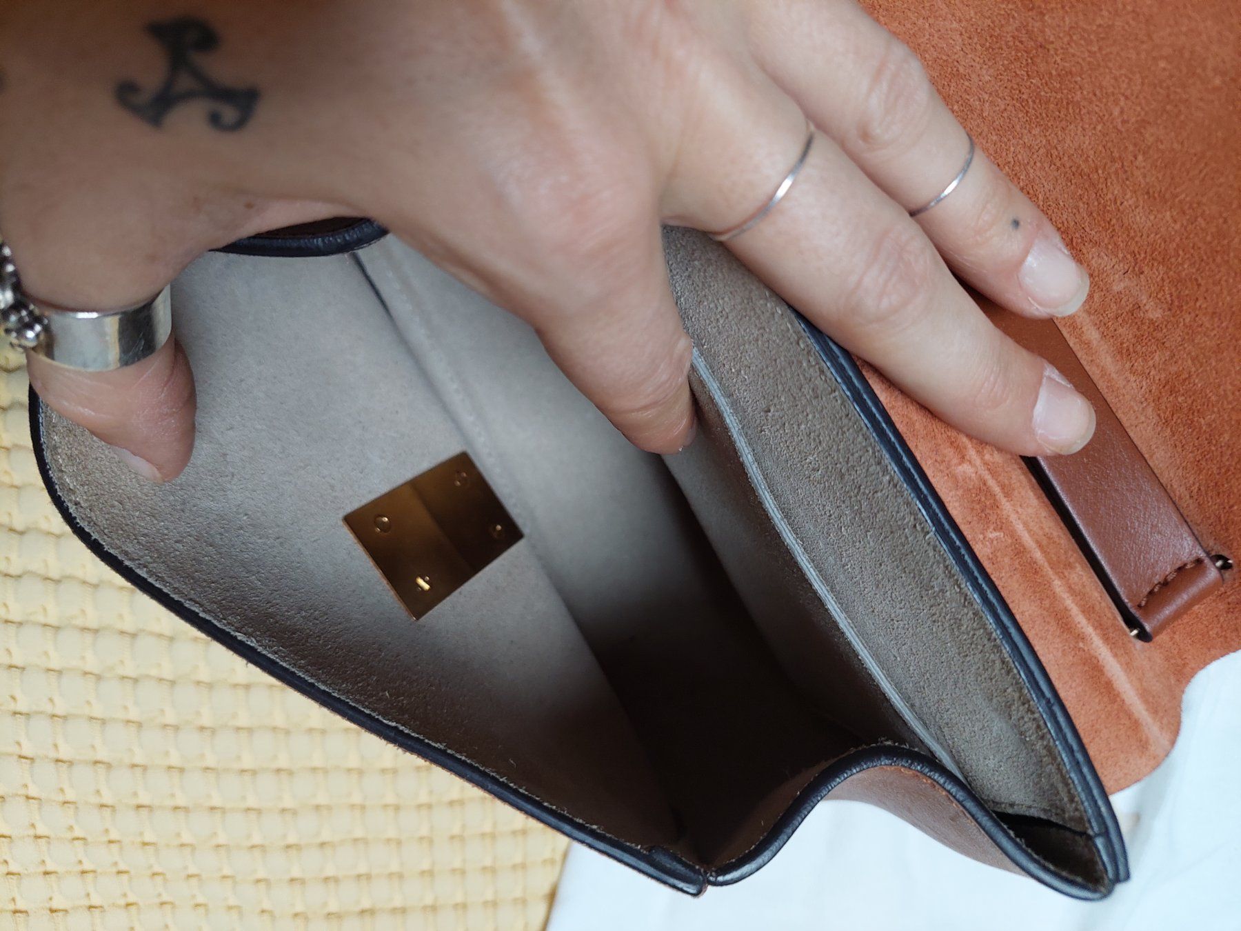 Chloé Borse da donna: Chloe bag drew suede small brown – Usato da Losone venduto da ell_nora89 6