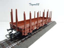 Märklin H0 4459 Rungenwagen, alle Rungen vorhanden