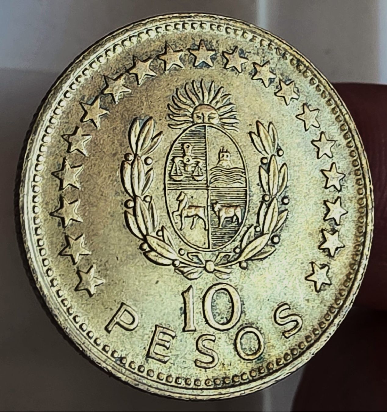 Tutti le monete: URUGUAY 10 PESOS 1965 – Nuovo (secondo la descrizione) da winterthur venduto da CoinPassion 1