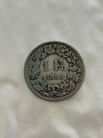 1 Franken 1898  Silber, Rar