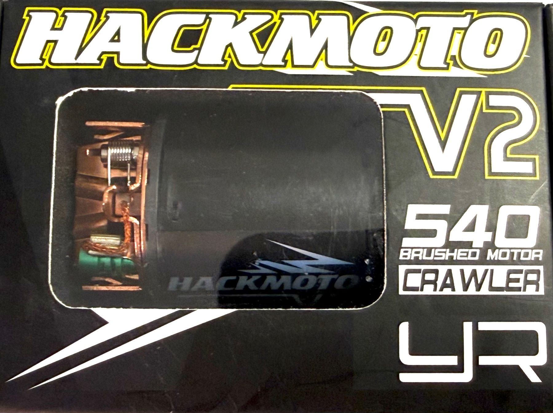 Modellismo RC: MOTEUR YR HACKMOTO V2 35T 1/10 CRAWLER – Nuovo e nell'imballaggio originale da Yverdon-les-Bains venduto da Fijo-rc 5