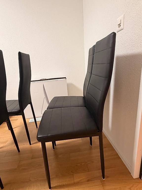 Sedie: 6x schwarze Esszimmerstühle – Usato da Luzern venduto da AdrianoFabi 2