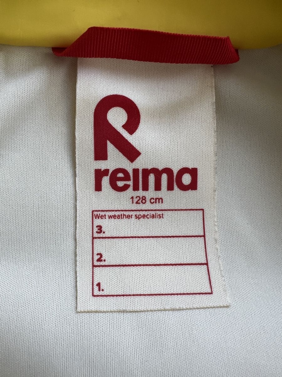 Reima Giacche & Cappotti: Reima Regenjacke, Gr. 128, gelb – Usato da Dietikon venduto da DeathValley 2