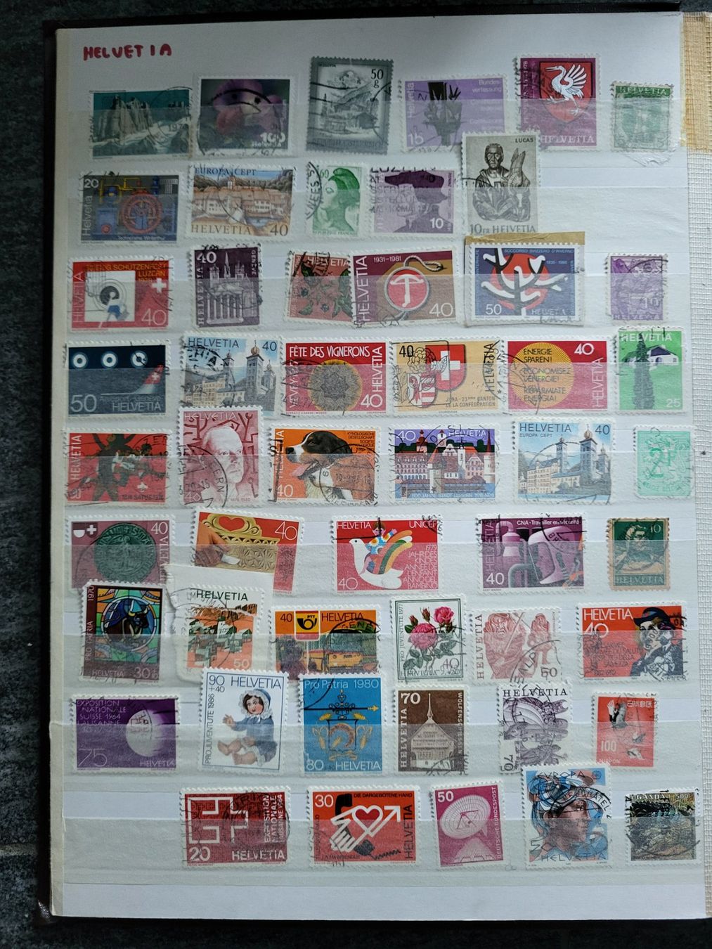 Tutti i francobolli: Briefmarken-Sammlung Schweiz & International – Usato da Bellinzona venduto da bug_cbd6 4