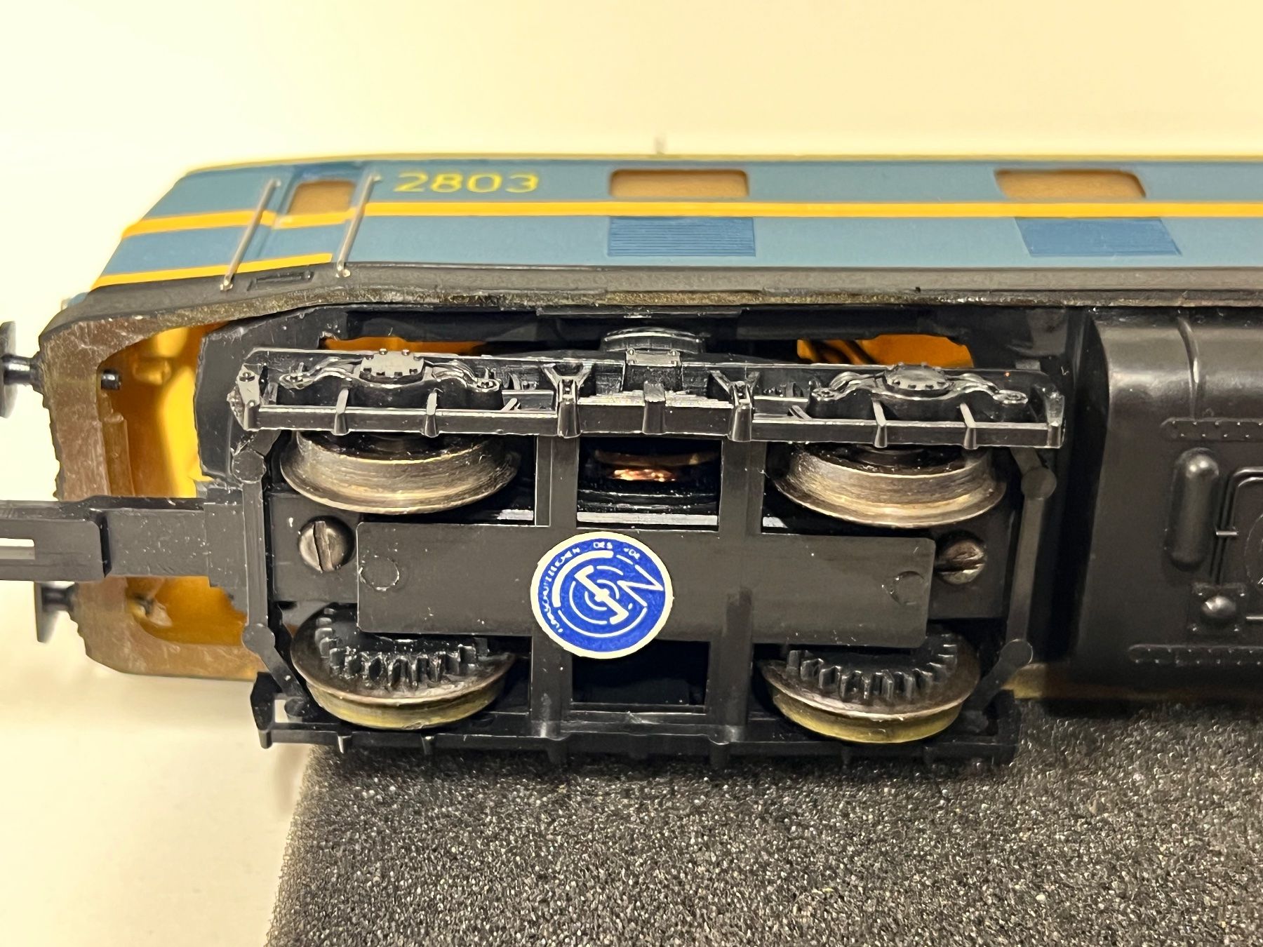 Lima Modellini di ferrovie: Kleinserie Basis Lima SNCB H0 DC – Usato da Geroldswil venduto da TopTrain54 6