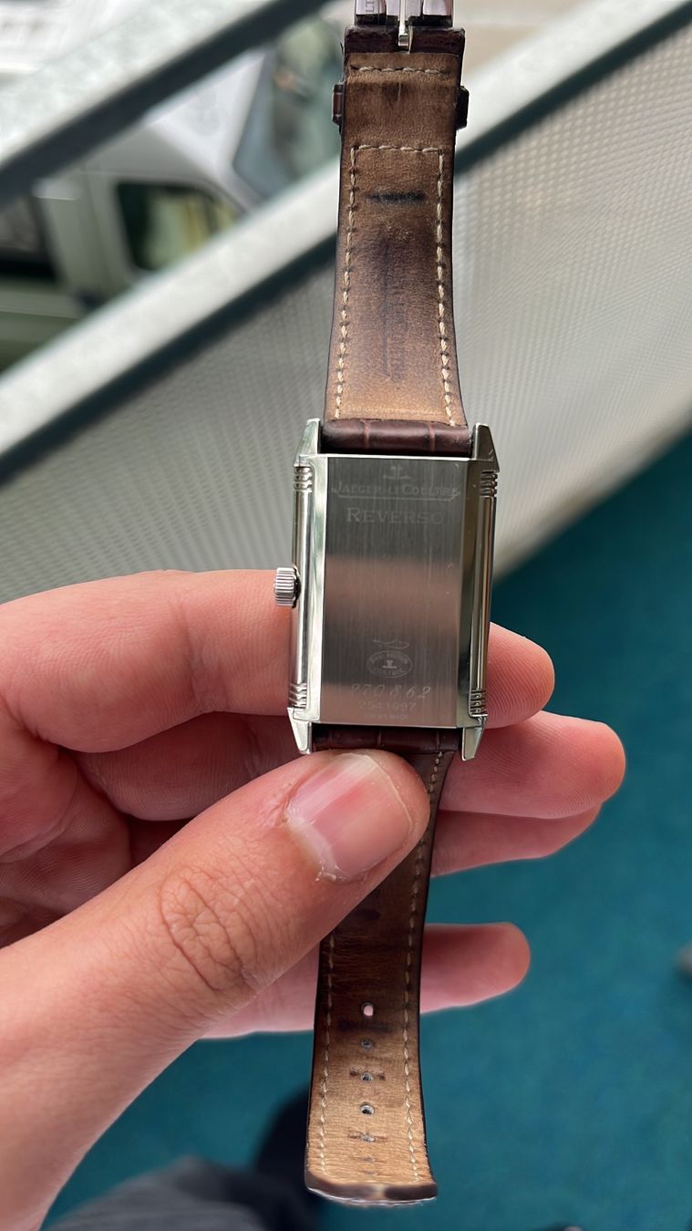Jaeger-Lecoultre Orologi: * Seltene Jaeger-LeCoultre Reverso Ref. 270.8.62 mit Butterf – Usato da Hombrechtikon venduto da Alphex_Time 4
