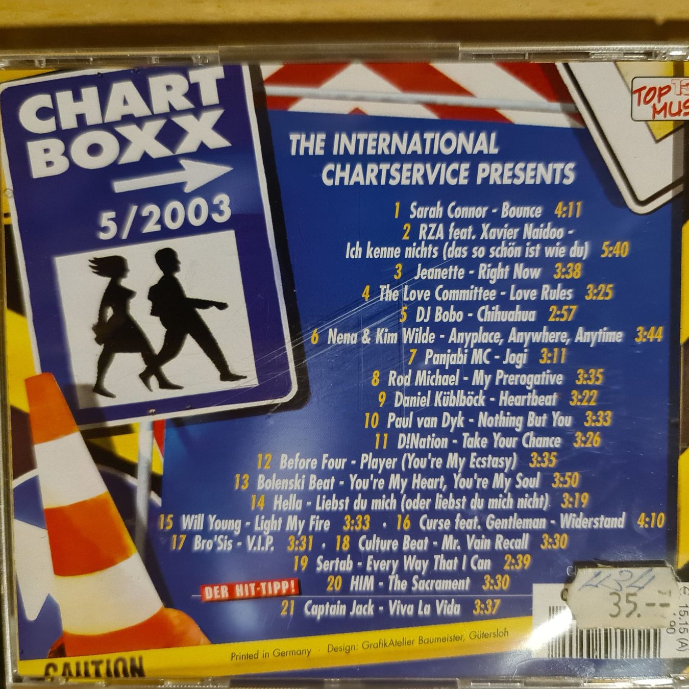 CDs: CD Chart Boxx 2003 – Gebraucht aus Dintikon von Vexi 1