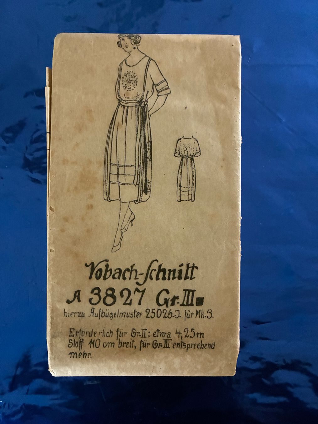 Cartamodelli: Original Schnittmuster für einJugendstil Kleid Mode – Usato da Aarwangen venduto da nemkin61