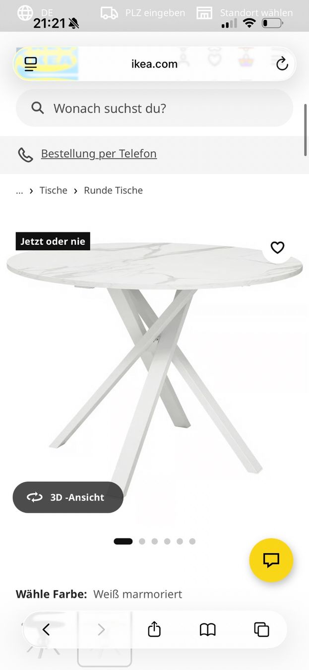 Ikea Sedie: IKEA TOSSBERG STÜHLE + Tisch Mariedamm – Nuovo (secondo la descrizione) da Rorschach venduto da med_cg8c 3
