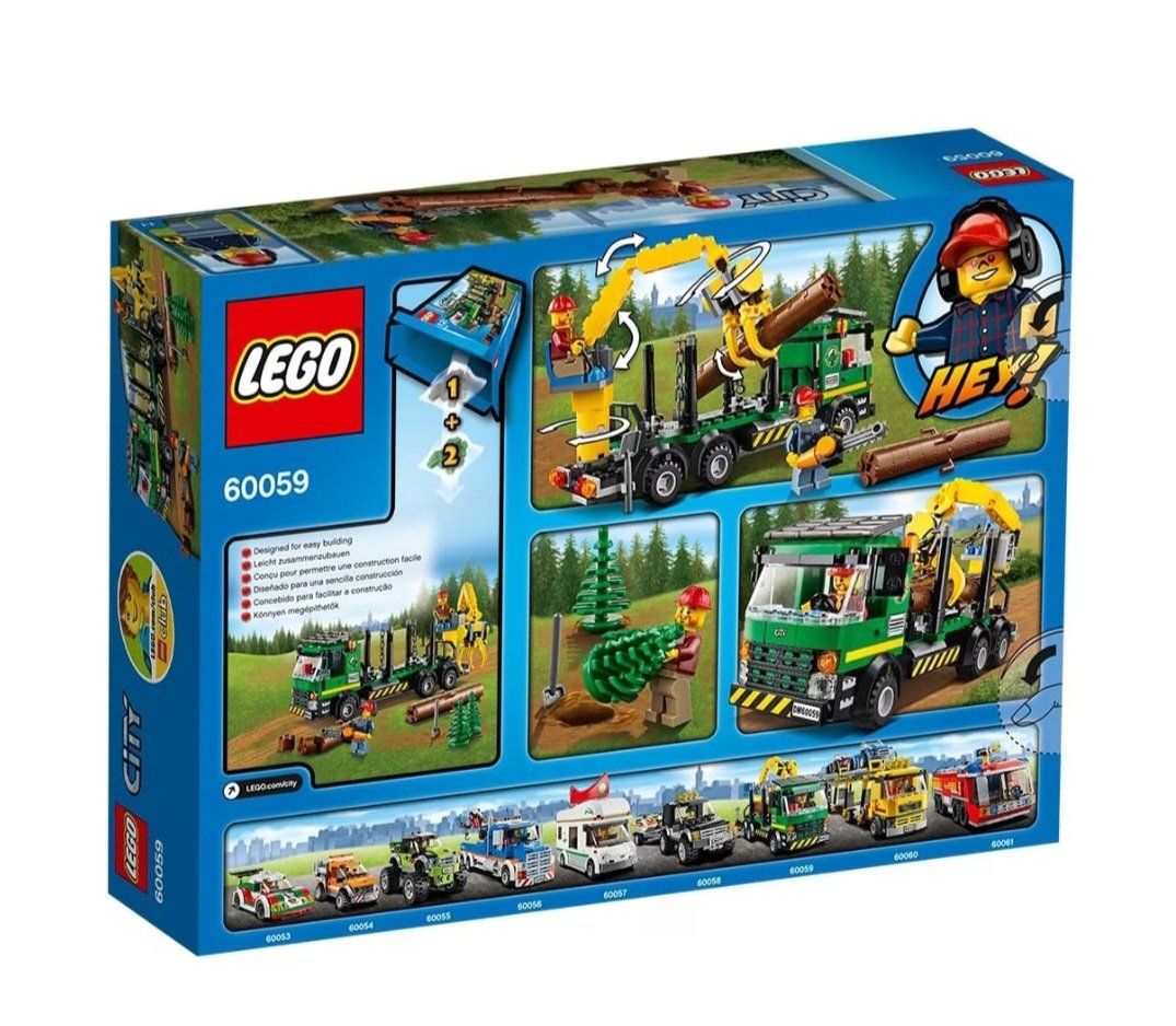 Lego Giocattoli: LEGO City Holztransporter 60059 – Nuovo e nell'imballaggio originale da Niederhasli venduto da zvb_fgn2 1