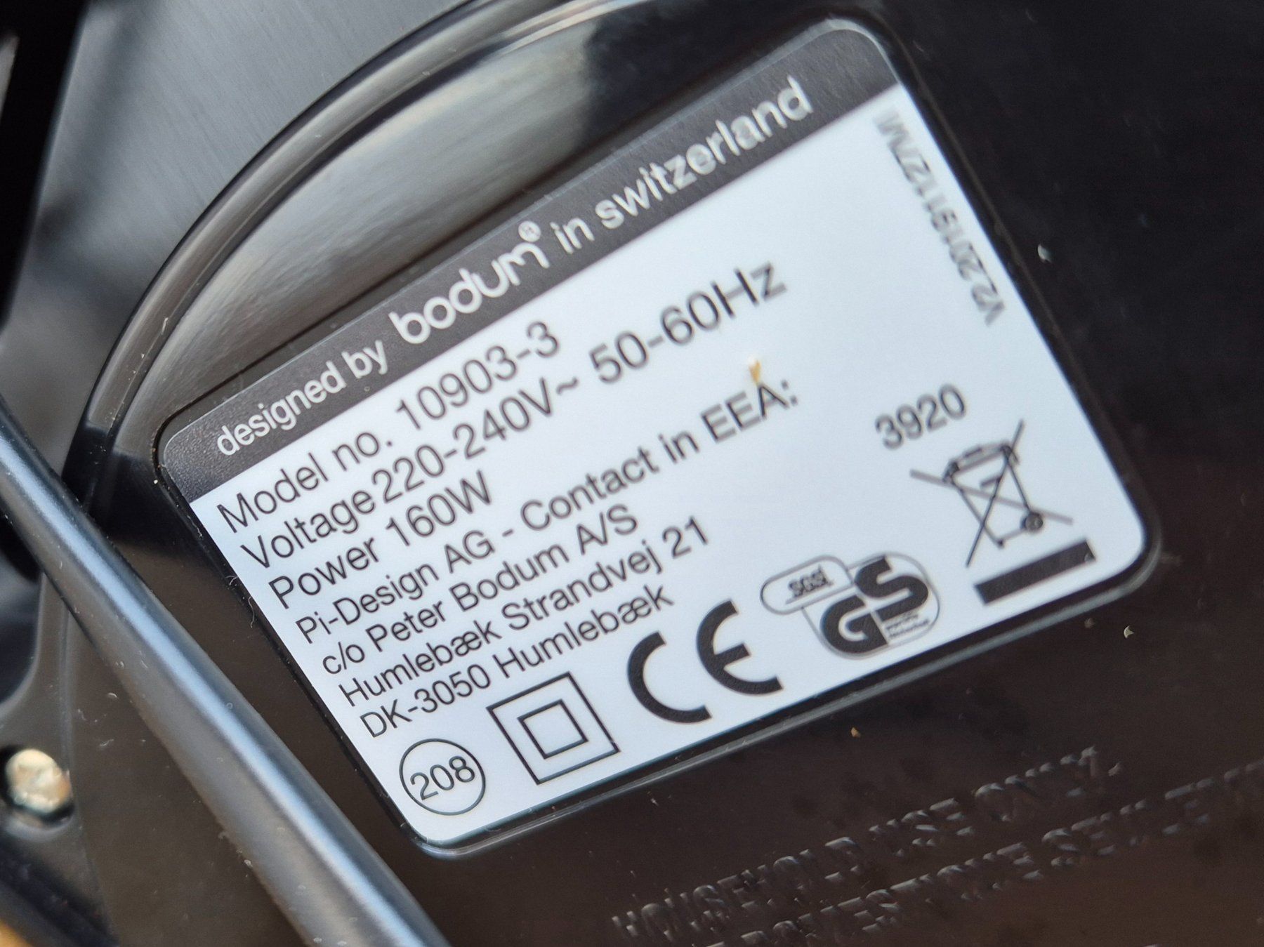 Bodum Elettrodomestici da cucina: Kaffeemühle Bodum – Usato da Monthey venduto da McAuthor 2