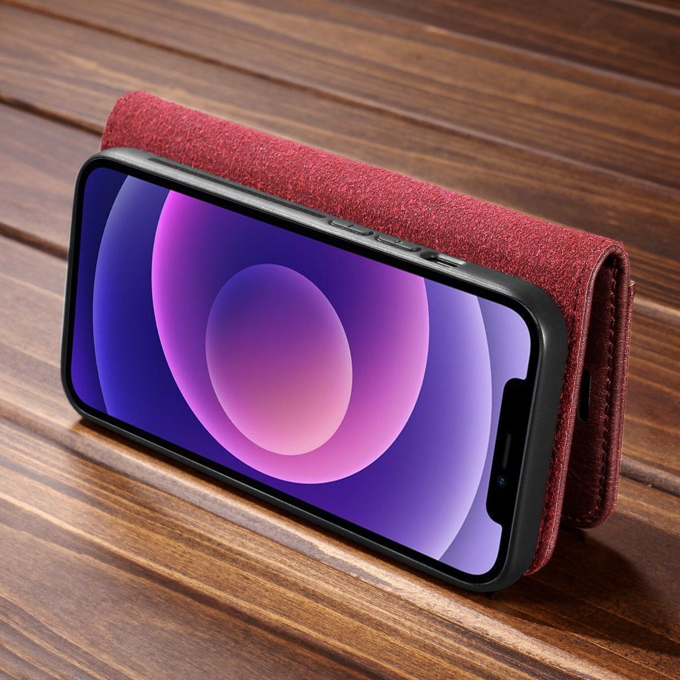 Covers & Schutzfolien: iPhone 13 - étui support portefeuille séparable rouge – Neu und originalverpackt aus Morges von DigiAC 5