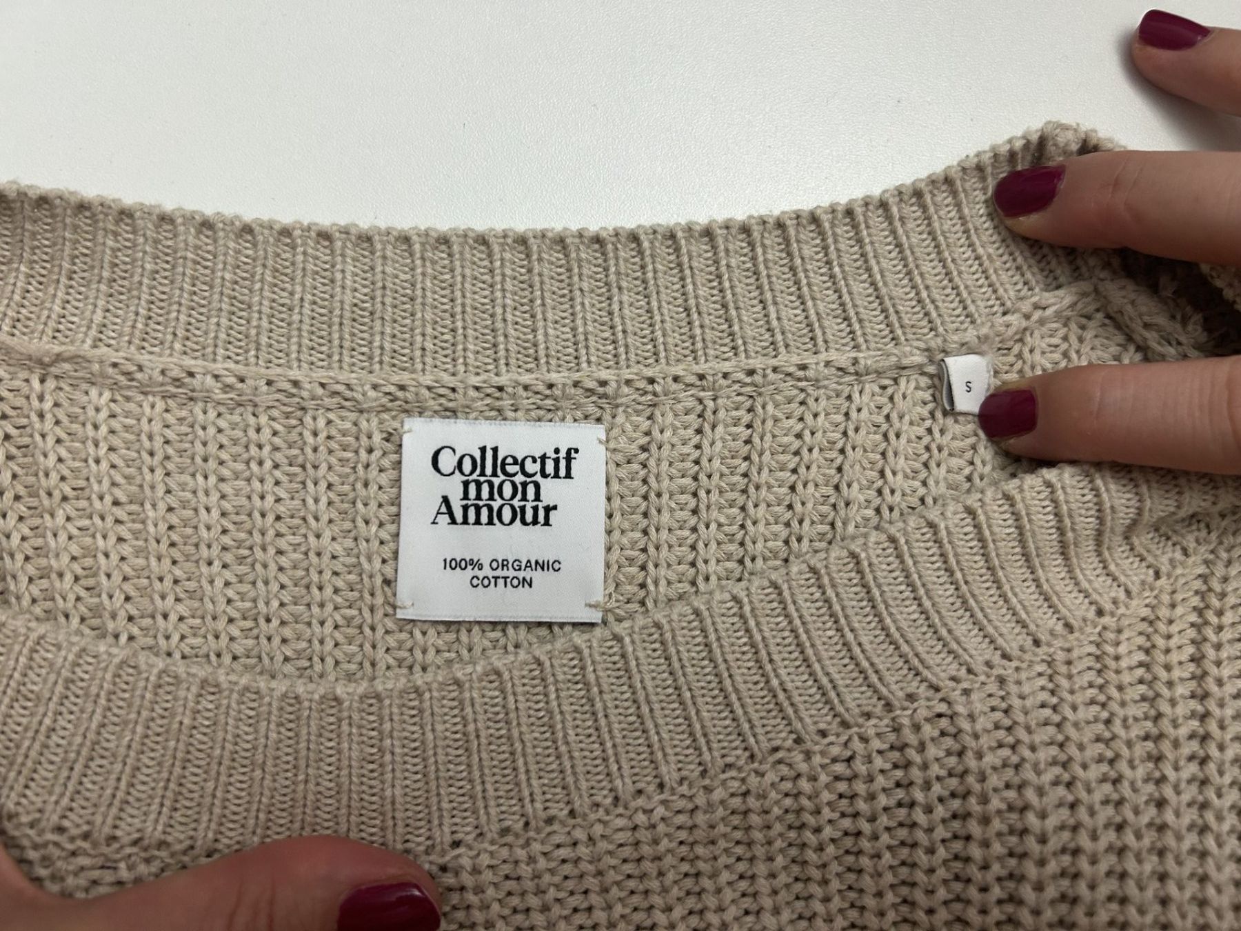 Collectif Mon Amour Pulls & Sweat-shirts: Collectif mon Amour Pullover beige Grösse S neuwertig – D'occasion à Burgdorf par MCSchweizer88 3