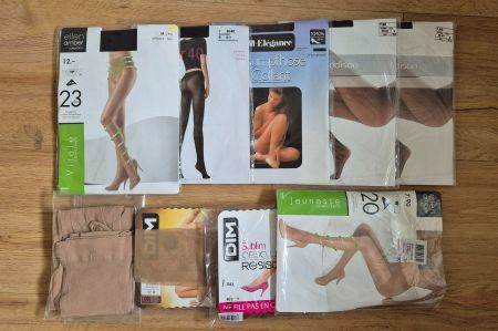 Diverse Damenstrumpfhosen, Gr. M, neu