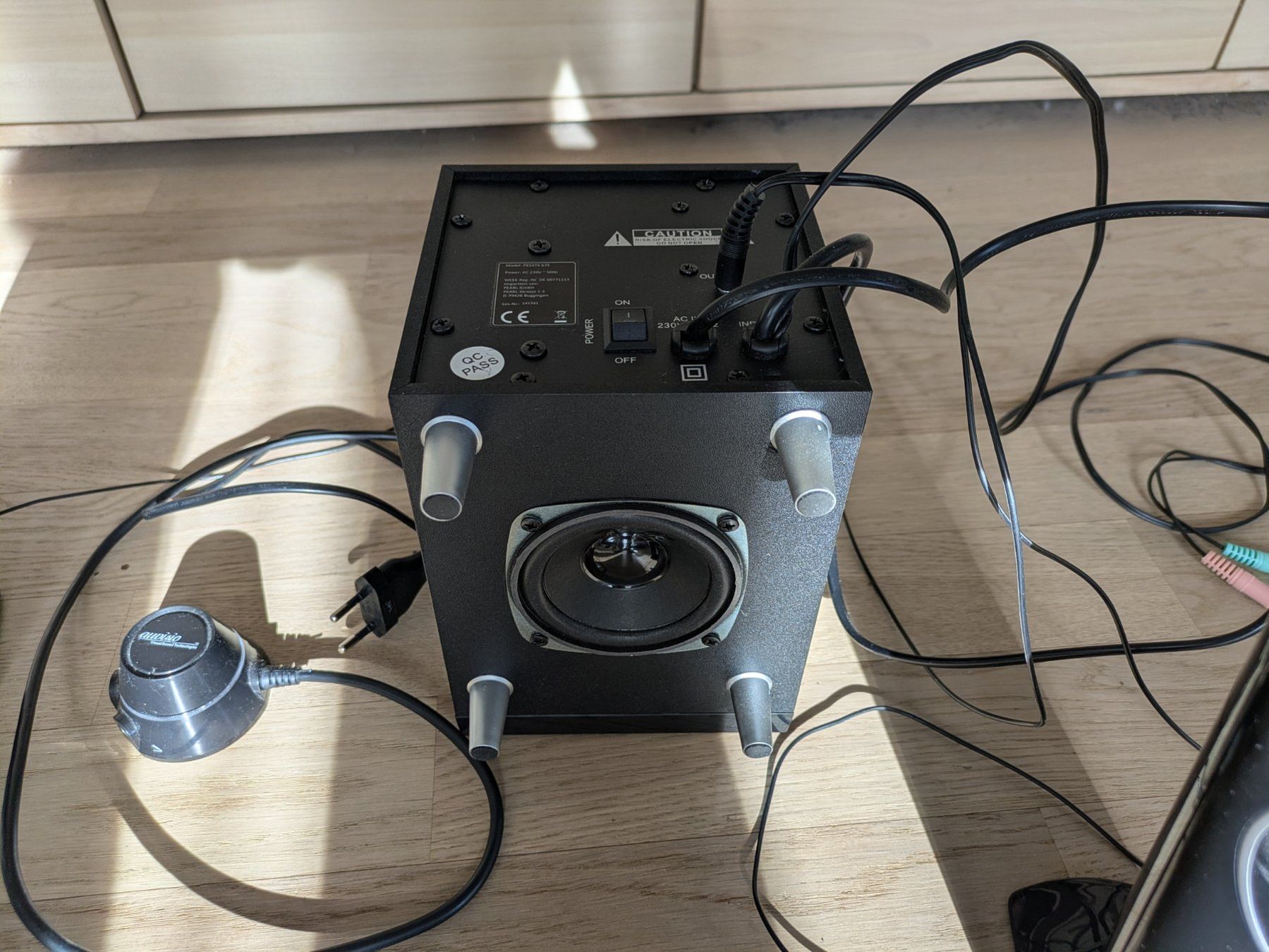 Casse acustiche: auvisio 2.1 Soundsystem mit Subwoofer – Usato da Winterthur venduto da Jogi41 1