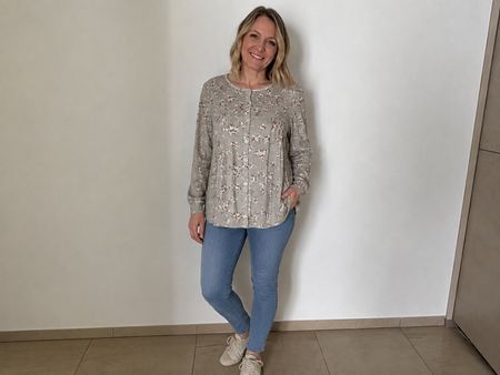 Tif Tiffy Bluse Grösse M 100% Viskose
